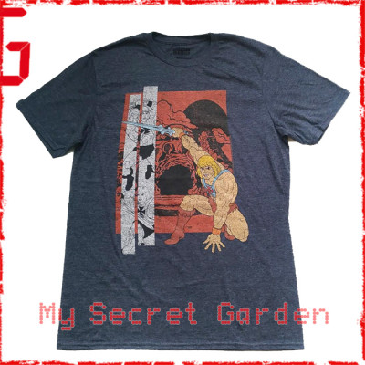 Masters Of The Universe - He Man Red Square Castle Grayskull Official T Shirt ( Men M ) ***READY TO SHIP from Hong Kong*** Masters Of The Universe - He Man Red Square Castle Grayskull Official T Shirt ( Men M ) ***READY TO SHIP from Hong Kong***